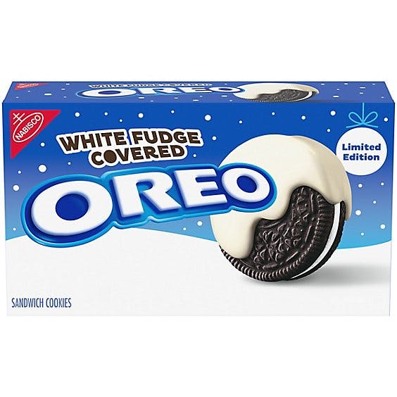 Is it Dairy Free? Oreo Sandwich Cookies Chocolate White Fudge Covered