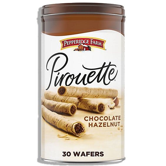 Is it Low FODMAP? Pepperidge Farm Rolled Wafers Pirouette Creme Filled Chocolate Hazelnut