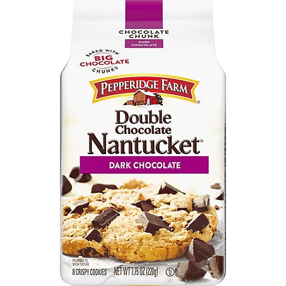Is it Vegan? Pepperidge Farm Nantucket Cookies Chocolate Chunk Crispy Dark Chocolate