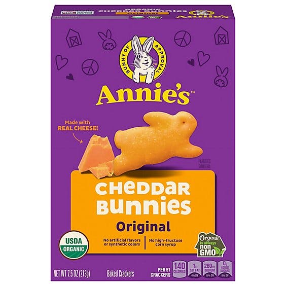 Is it Gluten Free? Annie's Homegrown Cheddar Bunnies