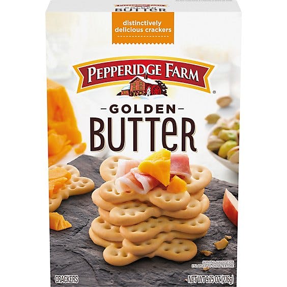 Is it Vegetarian? Pepperidge Farm Crackers Distinctive Golden Butter