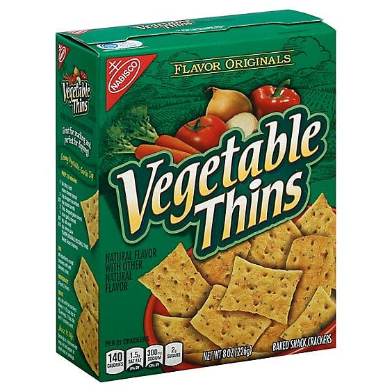 Is it Tree Nut Free? Nabisco Vegetable Thin Crackers, 1 Box
