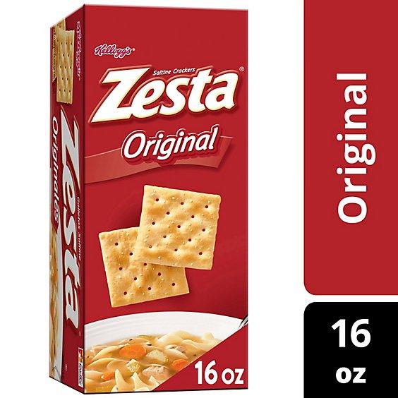 Is it Soy Free? Kellogg's Zesta Saltine Crackers, Soup Crackers, Original