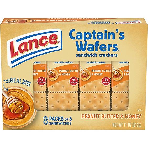 Is it Peanut Free? Lance Captains Wafers Crackers Sandwiches Peanut Butter & Honey On-the Go Packs