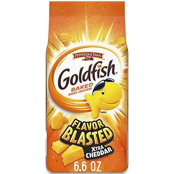 Is it Vegan? Pepperidge Farms Goldfish Flavor Blasted Xtra Cheddar Baked Snack Crackers