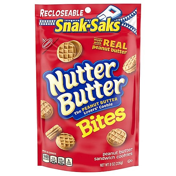 Is it Paleo? Nutter Butter Bites Snak Saks Peanut Butter Sandwich Cookies