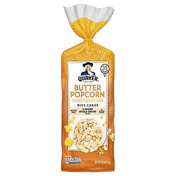 Quaker Rice Cakes Buttered Popcorn