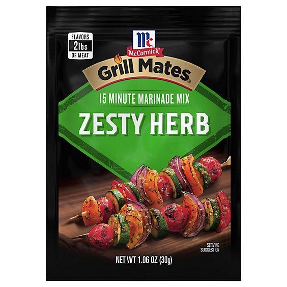 Is it Pescatarian? Mccormick Grill Mates Zesty Herb Marinade Seasoning Mix