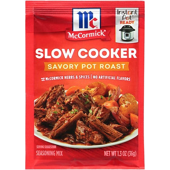 Is it Lactose Free? Mccormick Slow Cookers Seasoning Mix Savory Pot Roasted