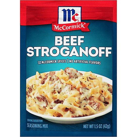 Is it Tree Nut Free? Mccormick Beef Stroganoff Sauce Mix