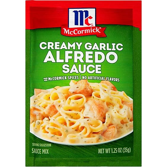 Is it Gluten Free? Mccormick Sauce Mix Creamy Garlic Alfredo