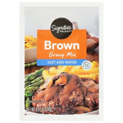 Signature Select Gravy Mix Brown