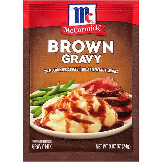 Is it Vegetarian? Mccormick Brown Gravy Mix