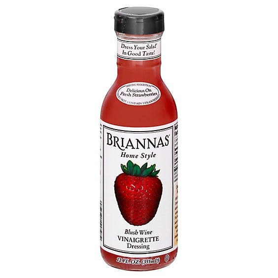 Briannas Blush Wine Vinaigrette Dressing