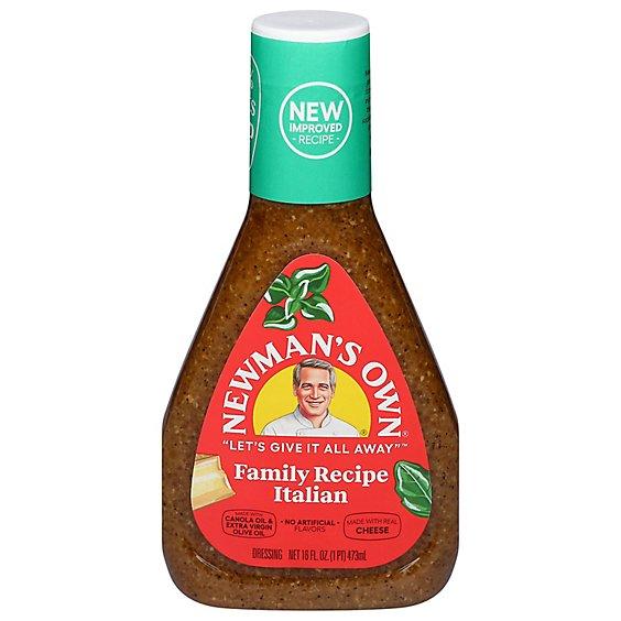 Is it Cashew Free? Newmans Own Dressing Family Recipe Italian