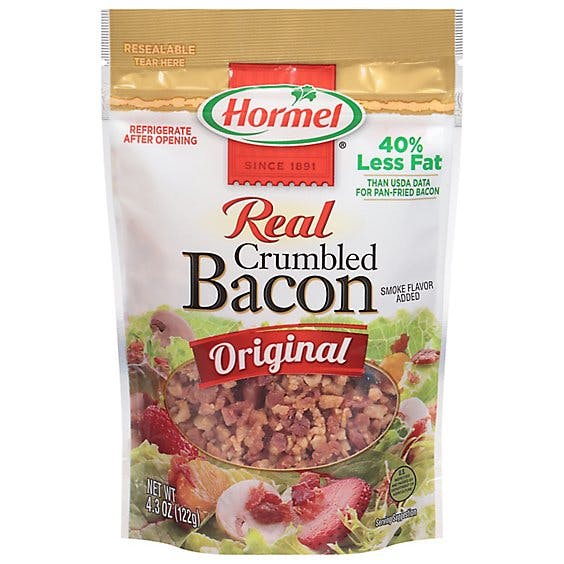 Is it Fish Free? Hormel Real Crumbled Bacon Original