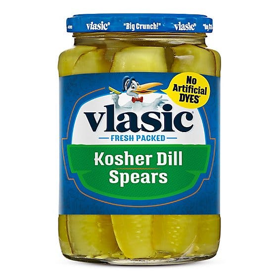 Is it Vegan? Vlasic Keto Friendly Kosher Dill Pickle Spears