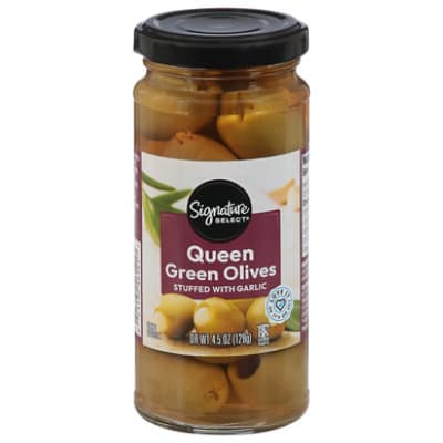 Signature Select Olives Stuffed Garlic