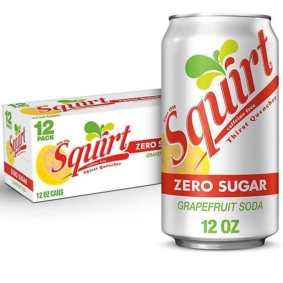 Is it Soy Free? Squirt Zero Sugar Grapefruit