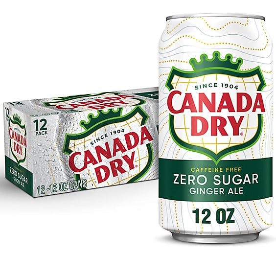 Is it Lactose Free? Canada Dry Zero Sugar Ginger Ale