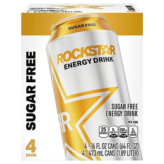 Is it Vegan? Rockstar Original Sugar Free Energy Drink