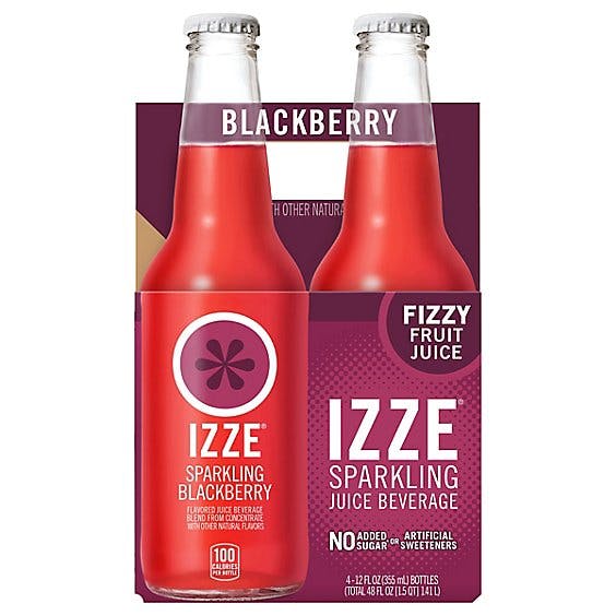 Is it Sesame Free? Izze Sparkling Juice Beverage Blackberry