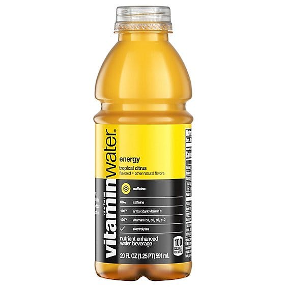 Is it Egg Free? Vitamin Water Energy Tropical Citrus