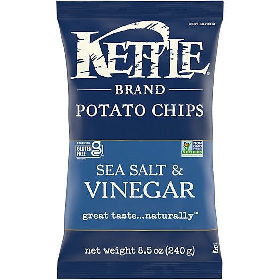 Is it Shellfish Free? Kettles Sea Salt And Vinegar Potato Chips