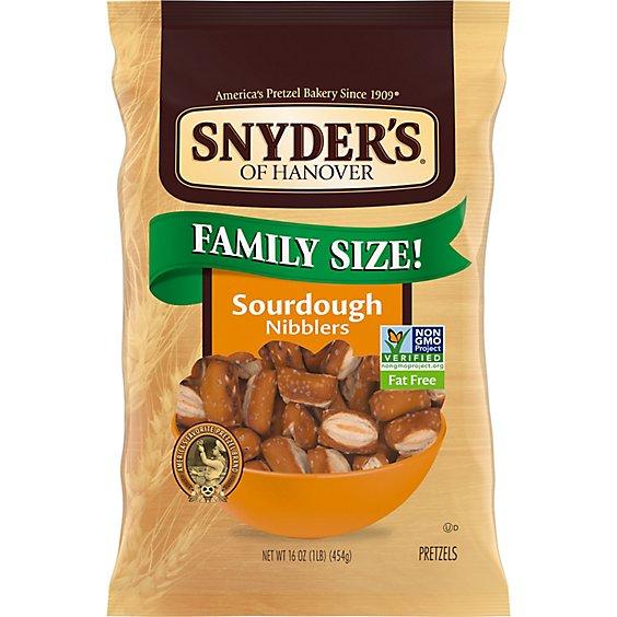 Is it Sesame Free? Synders Of Hanover Nibblers Sourdough The Pounder Pretzels