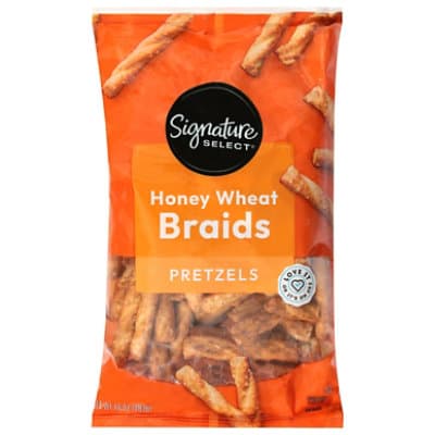 Signature Select Braids Honey Wheat Pretzels