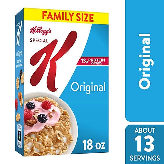 Is it Soy Free? Kellogg's Special K Original Toasted Rice Cereal