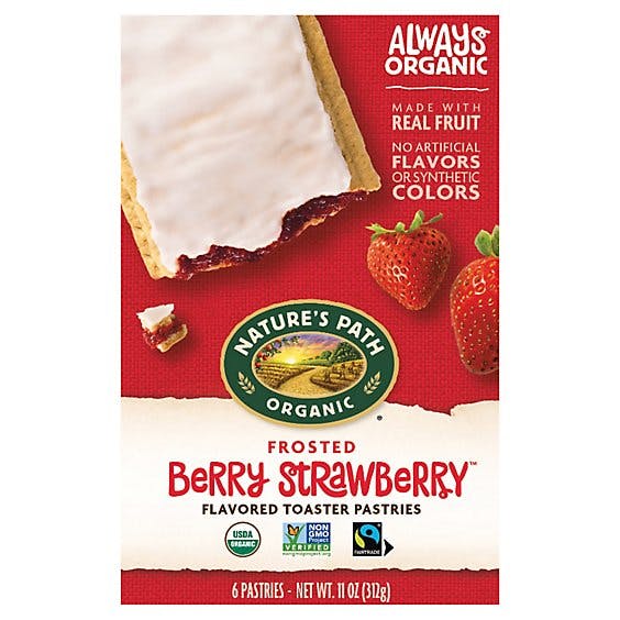 Is it Pescatarian? Nature's Path Berry Strawberry Frosted Toaster Pastries