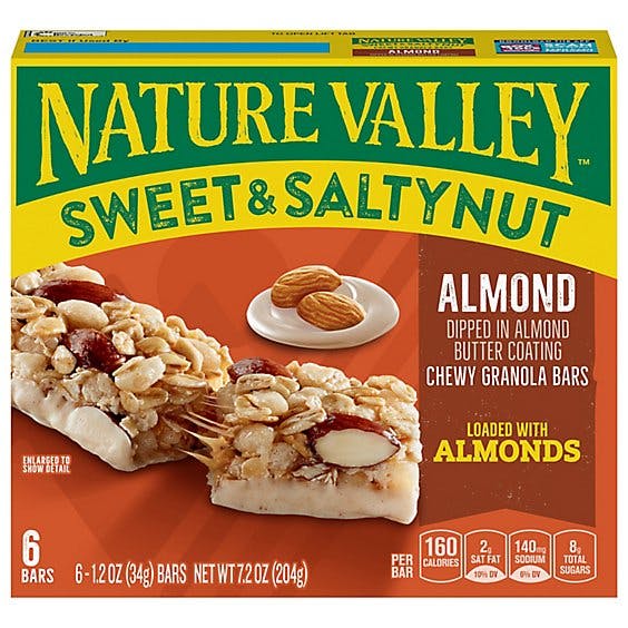 Is it Fish Free? Nature Valley Granola Bars Sweet & Salty Nut Almond