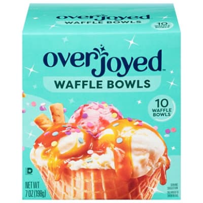 Signature Select Waffle Bowls Sweet Crispy