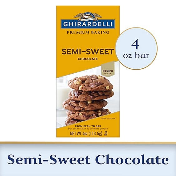 Ghirardelli Premium Semi Sweet Chocolate Baking Bar