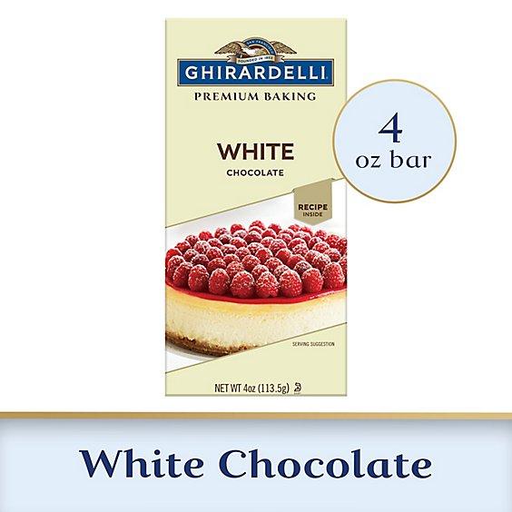 Is it Low FODMAP? Ghirardelli Premium White Chocolate Baking Bar