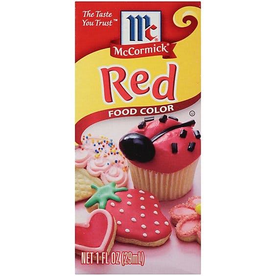 Is it Low FODMAP? Mccormick Red Food Color