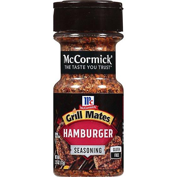 Is it Dairy Free? Mccormick Grill Mates Hamburger Seasoning