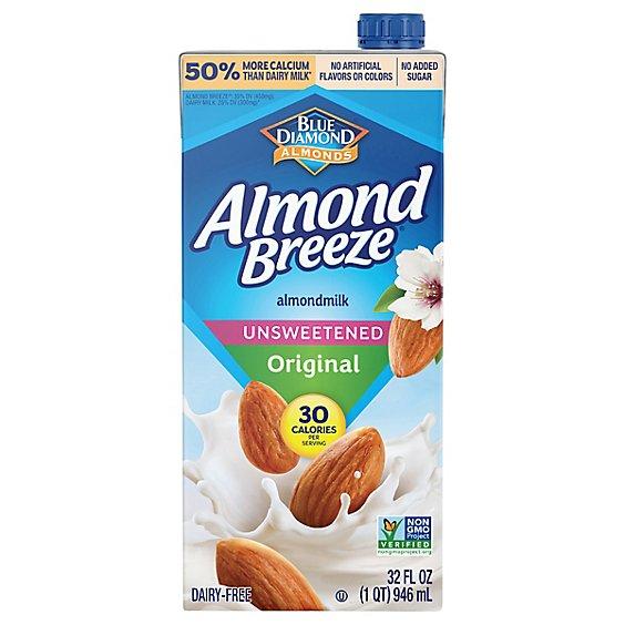 Is it Shellfish Free? Blue Diamond Unsweetened Original Almond Breeze Almondmilk