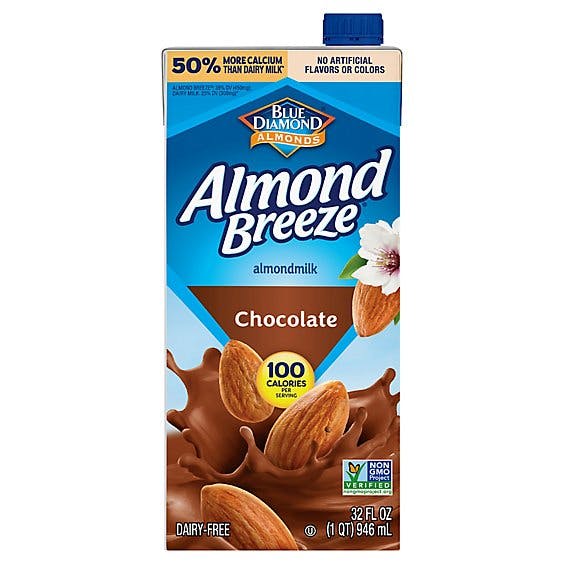 Is it Lactose Free? Blue Diamond Chocolate Almond Breeze Almondmilk ( Oz