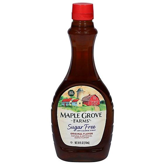 Is it Paleo? Maple Grove Farms Sugar Free Maple Flavor Low Calorie Syrup