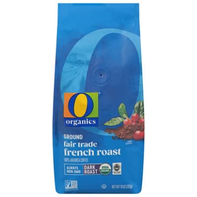 O Organics Coffee Ground Dark Roast French Roast