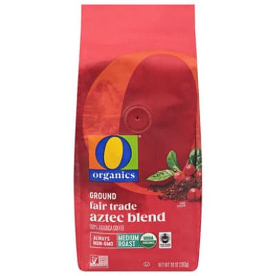 O Organics Coffee Ground Medium Roast Aztec Blend