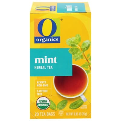 O Organics Herbal Tea Organic Mint Herbal