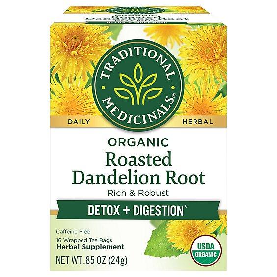 Is it Vegetarian? Traditional Medicinals Organic Roasted Dandelion Root Herbal Tea Bags