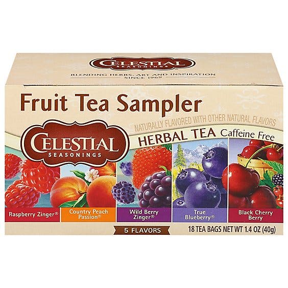 Is it Beef Free? Celestial Seasonings Fruit Tea Sampler Herbal Tea