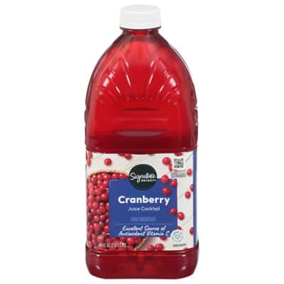 Signature Select Juice Cocktail Cranberry
