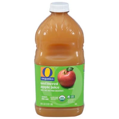 O Organics 100% Juice Organic Unfiltered Apple