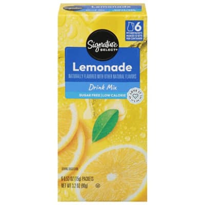 Signature Select Drink Mix Sugar Free Lemon Lite