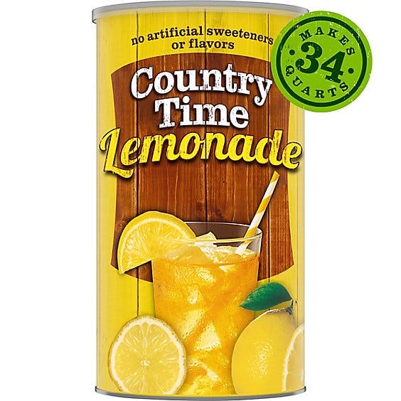 Is it Milk Free? Country Time Lemonade Naturally Flavored Powdered Drink Mix